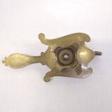 Rat de cave en bronze cygne/ bougeoir ancien