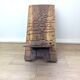 African solid wood palaver chair – Carved motifs