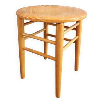 Tabouret scandinave 1960 en bois