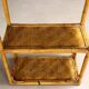 Small 1980s bamboo bookcase
