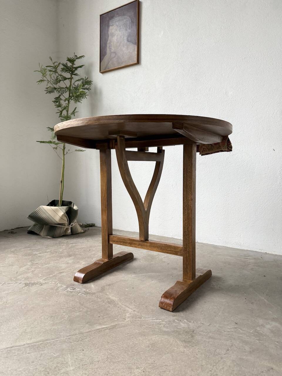 80s folding winegrower's table