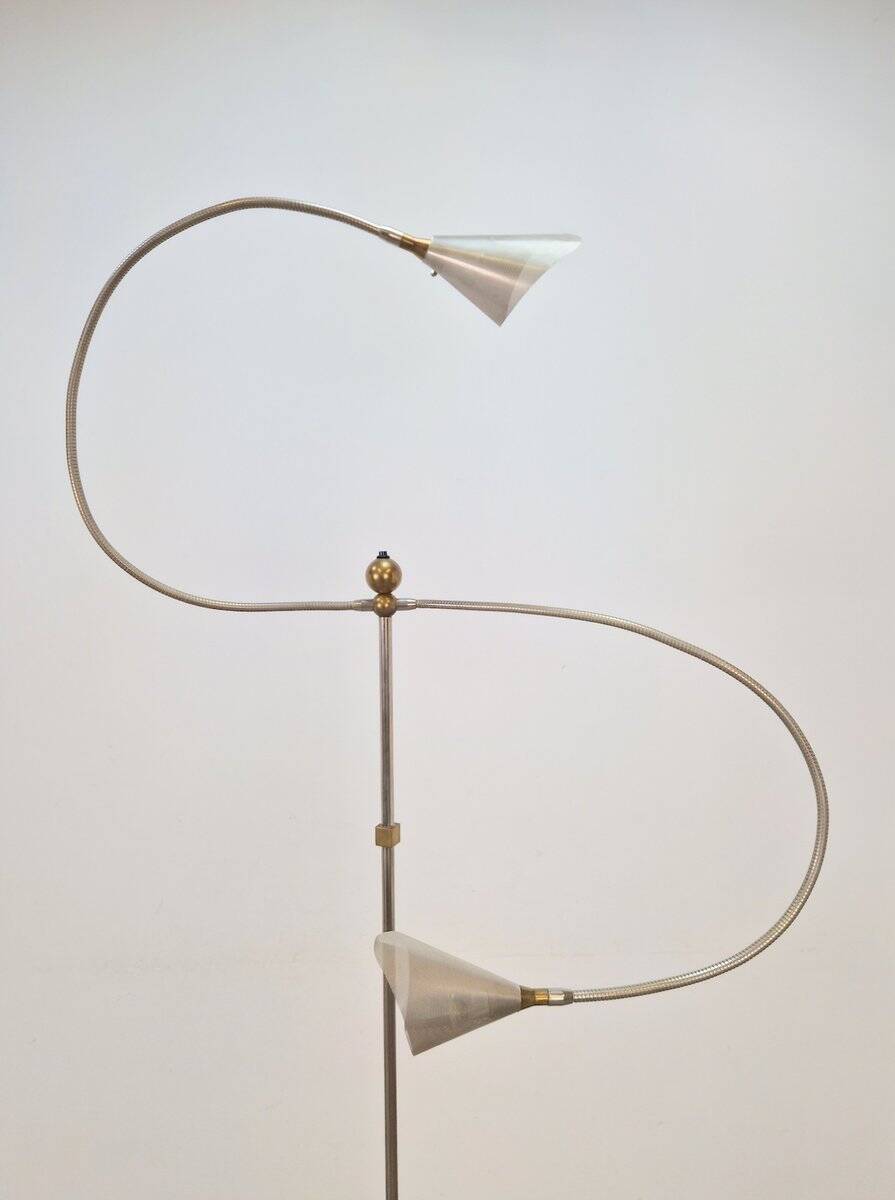 Modernist No Name Terra Floor Lamp from Catellani & Smith, 1980s