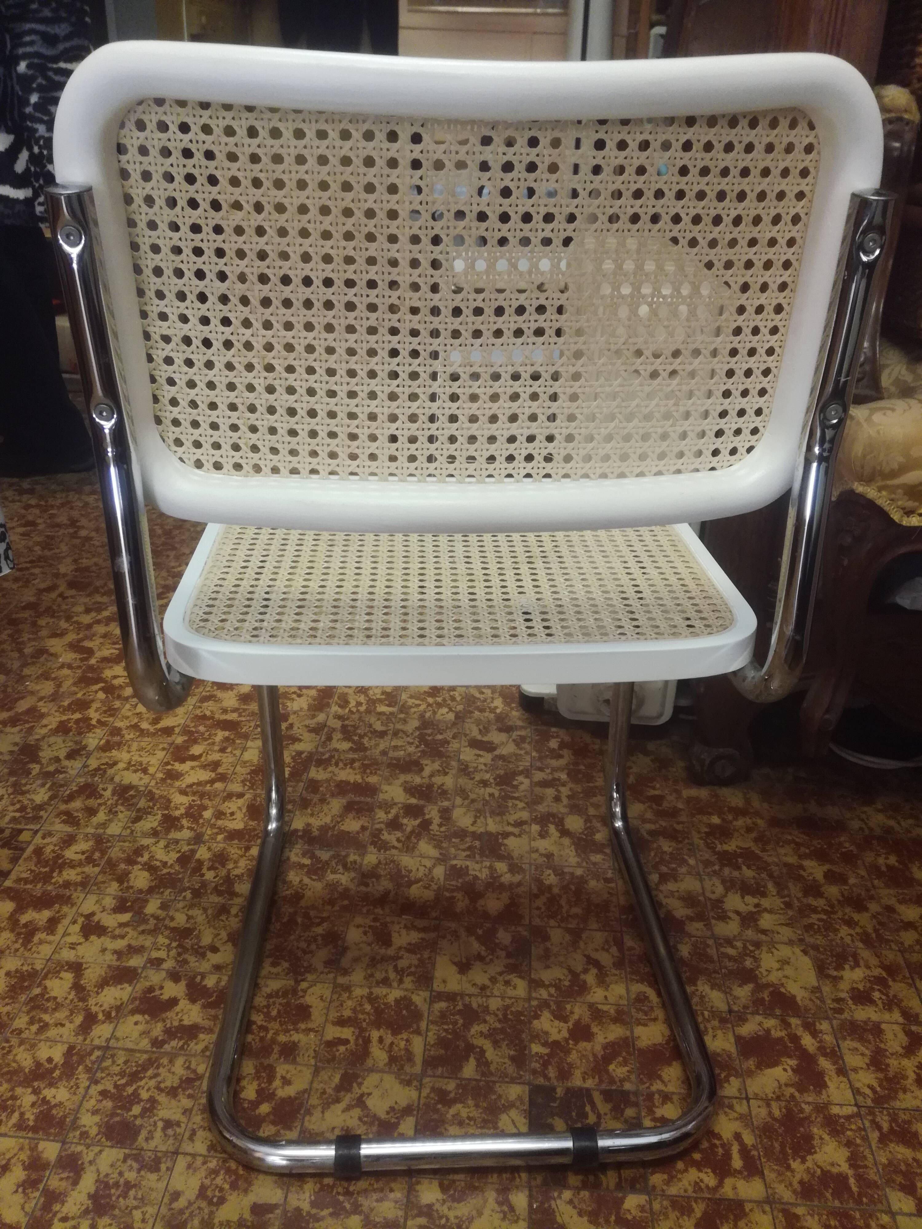 Cesca chair designed by Marcel Breuer