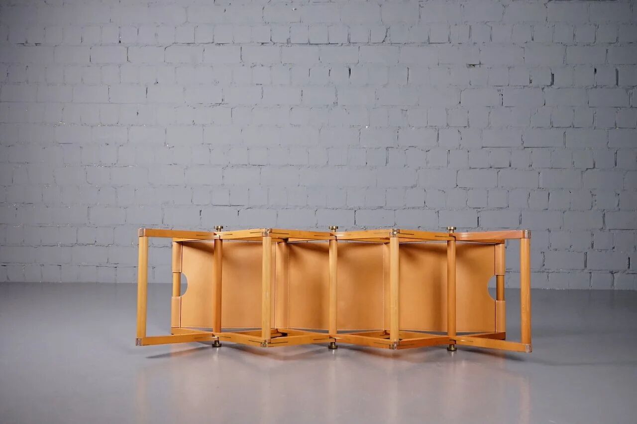 Pippa folding bench by Rena Dumas for Hermès Paris