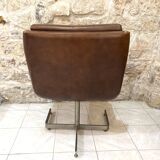 Raphael Raffel 1970s leather chair