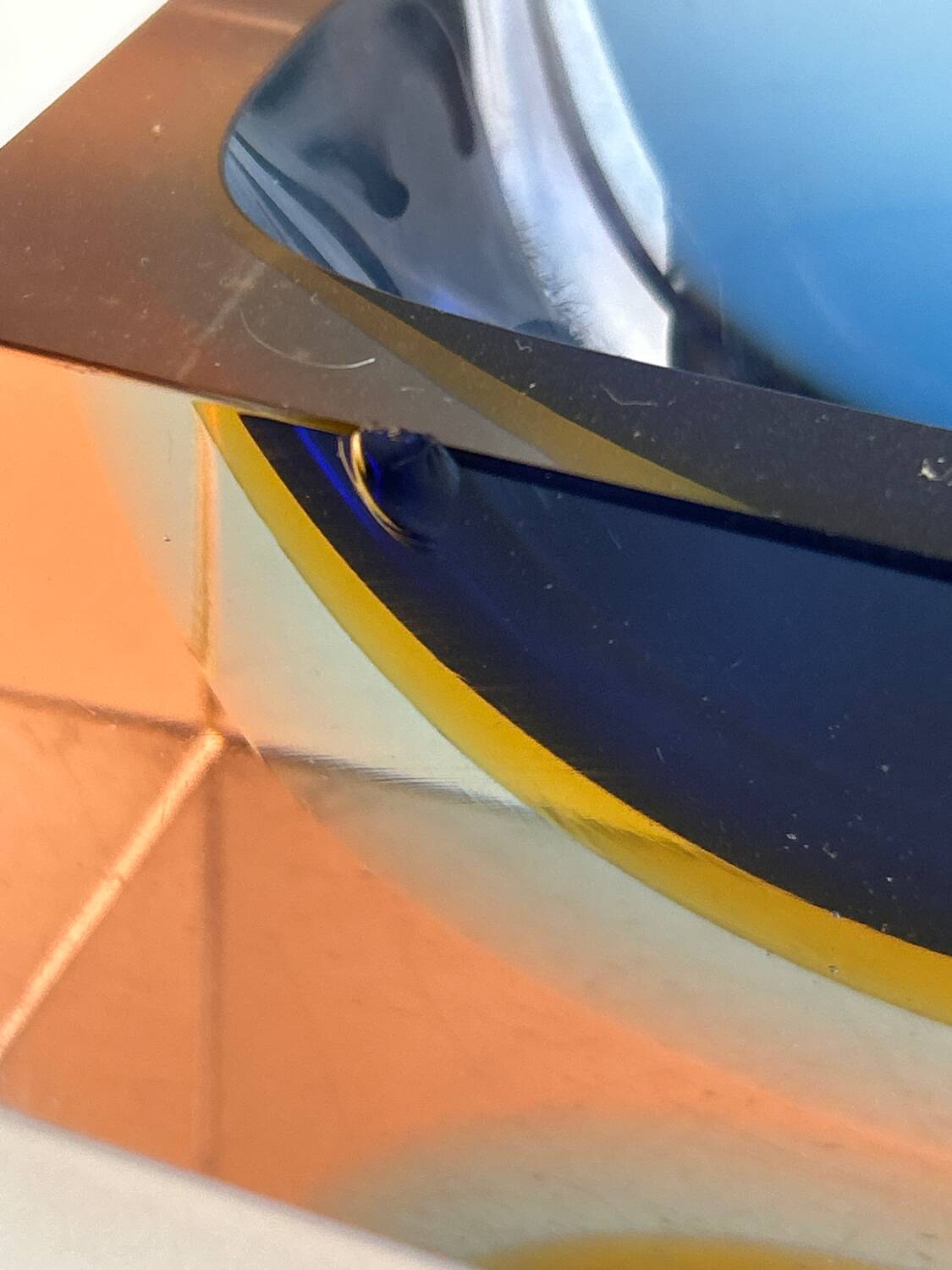 Flavio Poli Sommerso murano pocket tray