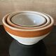 Set of 3 vintage stoneware bowls