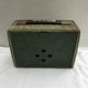 Radio Bambistor bois vinyle vert bakélite blanc vintage