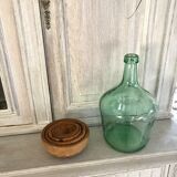 Vintage wooden olive wood bols