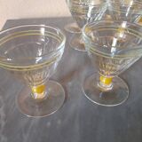 Art Deco wine glasses