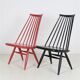 Asko / Ilmari Tapiovaara "Mademoiselle" spindle-back armchair / mid-century modern design / Finland / 1950s-60s
