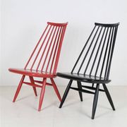 Asko / Ilmari Tapiovaara "Mademoiselle" spindle-back armchair / mid-century modern design / Finland / 1950s-60s