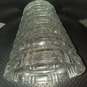 Vase cristal Daum Nancy France vers 1950