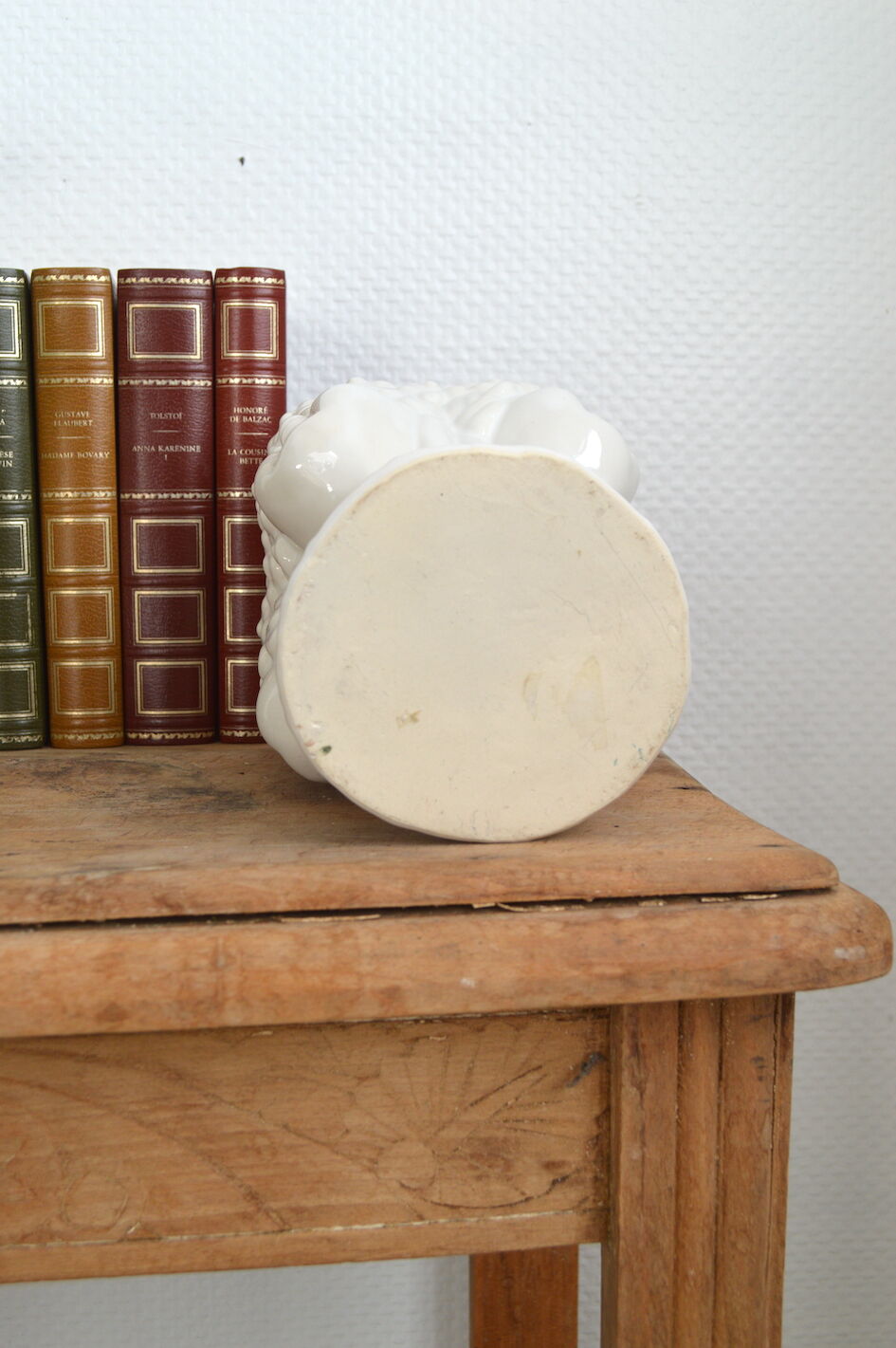 Anthropomorphic 4-face pot cover