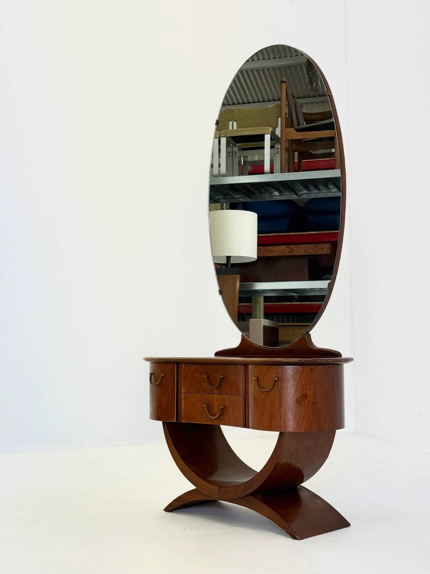 Art Deco dressing table by A A Patijn for Zijlstra Joure from the 1930s