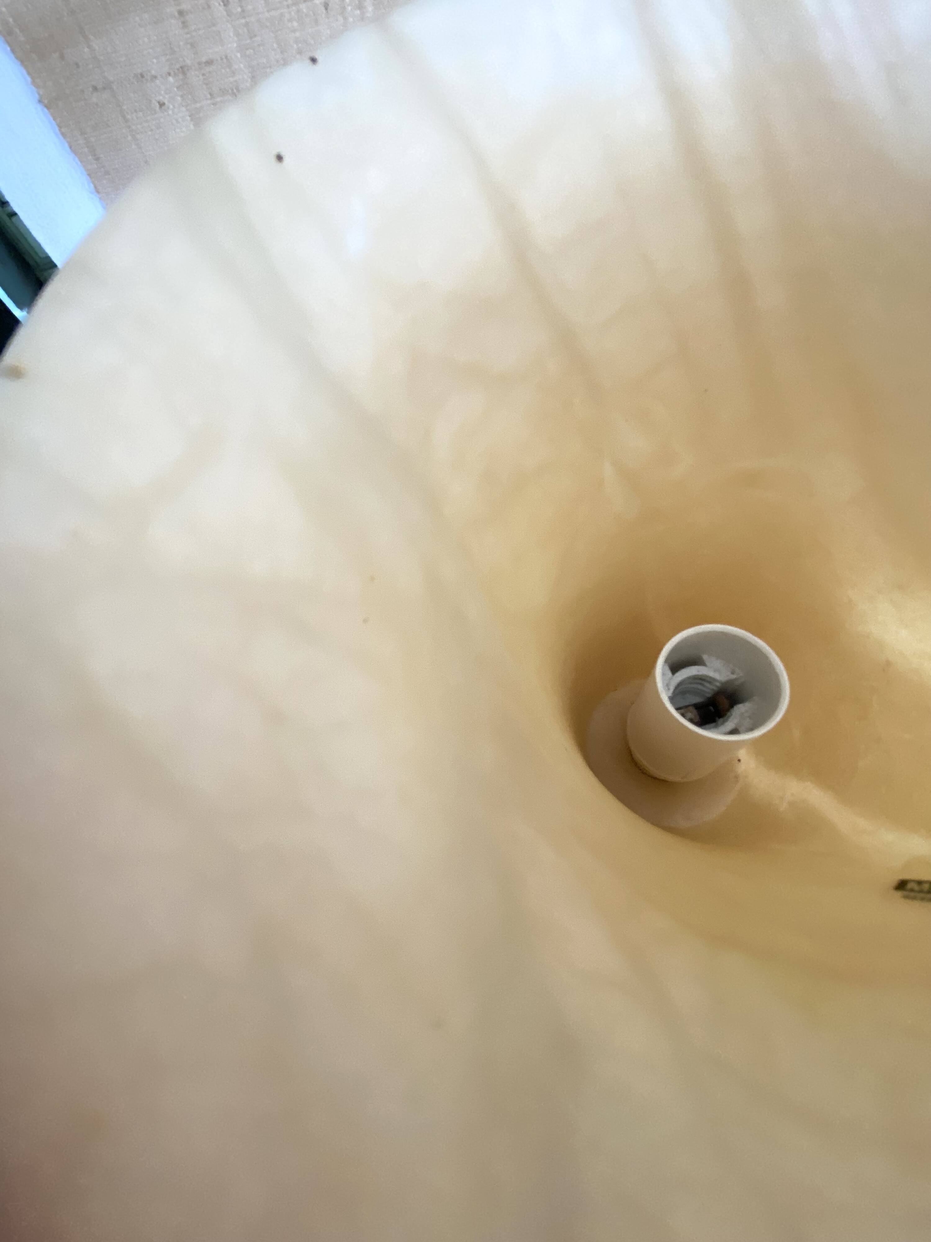 Alabaster lamp Pegasan, 1970s