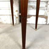 Louis XVI style mahogany hot water bottle table