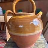 Yellow glazed jug