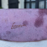 Glass paste cup signed Lorrain (Daum)