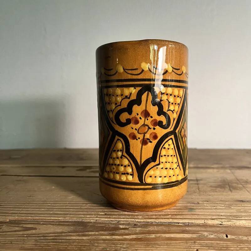 Glazed ceramic mugs