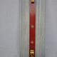 Applique années 1950 baguettes verres et laque rouge