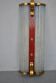 Applique years 1950 glass chopsticks and red lacquer