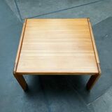 Vintage coffee table in Swedish pine by Yngve Ekström for Swedese, 1970s.