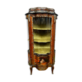 Old showcase of Martin varnish Louis XV style.