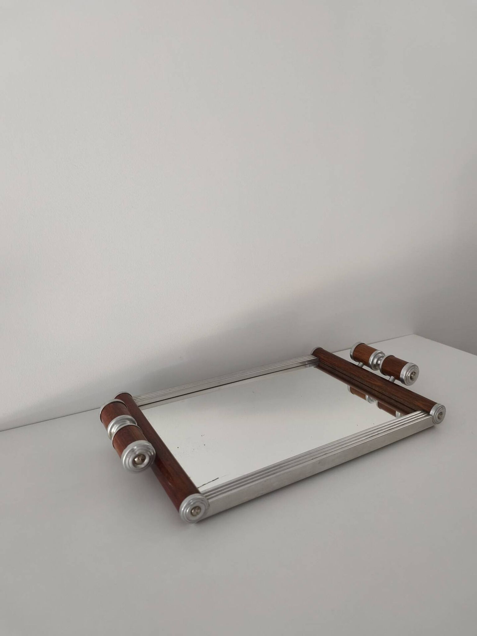 Plateau miroir Art Déco