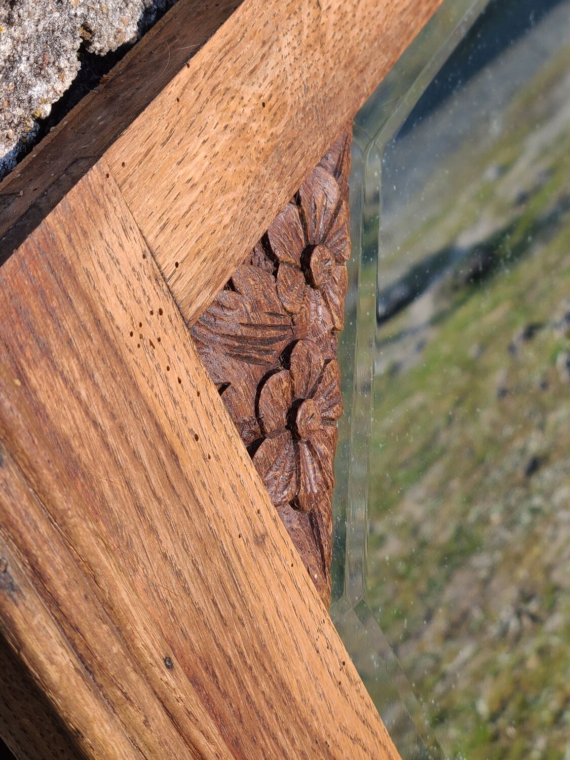 Vintage art deco mirror circa 1920-30