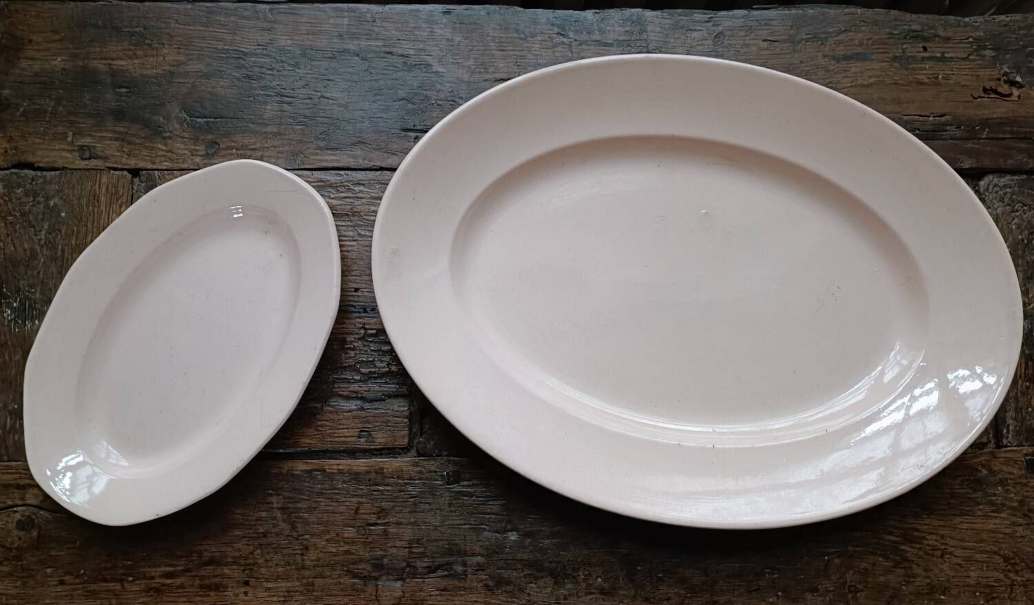 Plat de service et ravier Digoin
