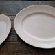 Plat de service et ravier Digoin