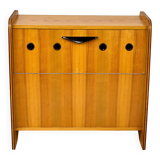 Armoire à literie du milieu du siècle, années 1960, Tchécoslovaquie