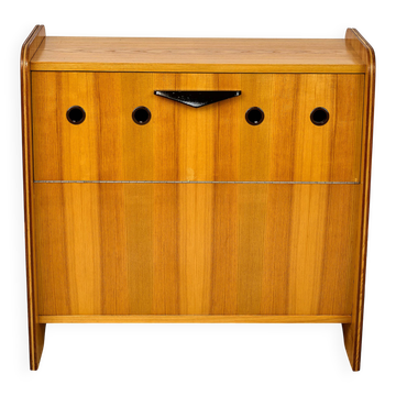 Armoire à literie du milieu du siècle, années 1960, Tchécoslovaquie