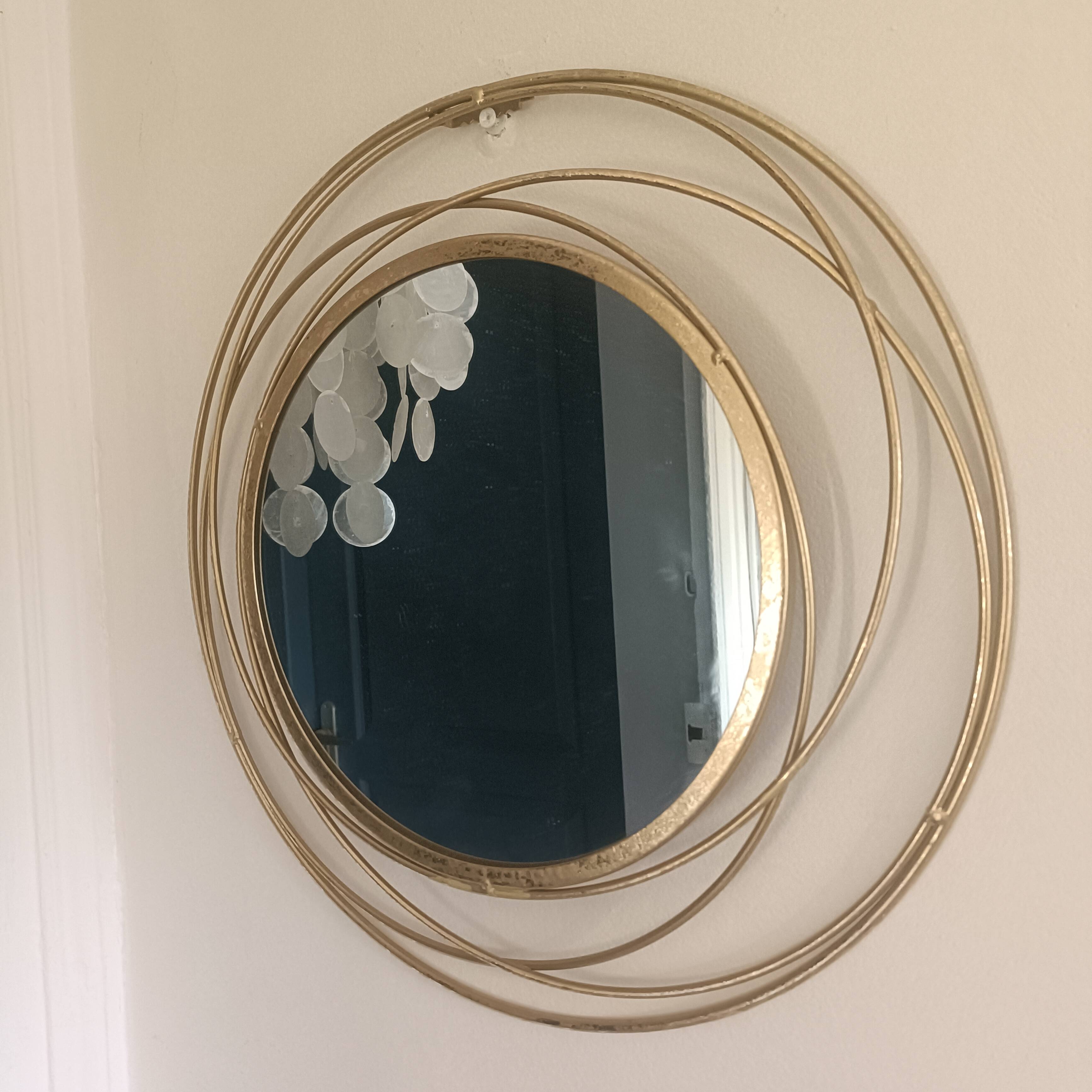 Vintage framed mirror