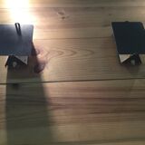 Paire appliques murales CP1 par Charlotte Perriand pour Steph Simon