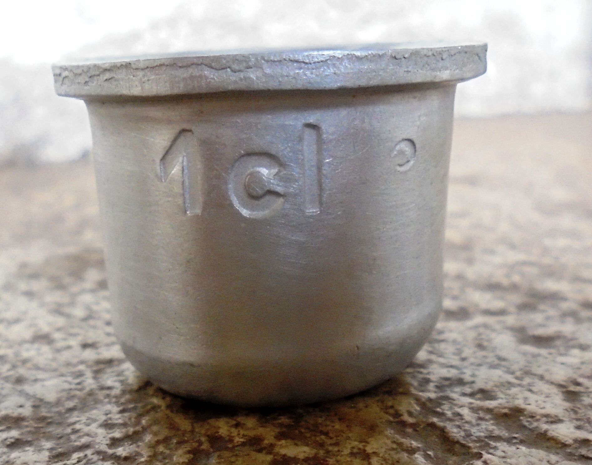 Set 4 old SEB aluminium measurements