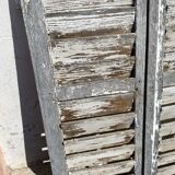 Volets chêne archés