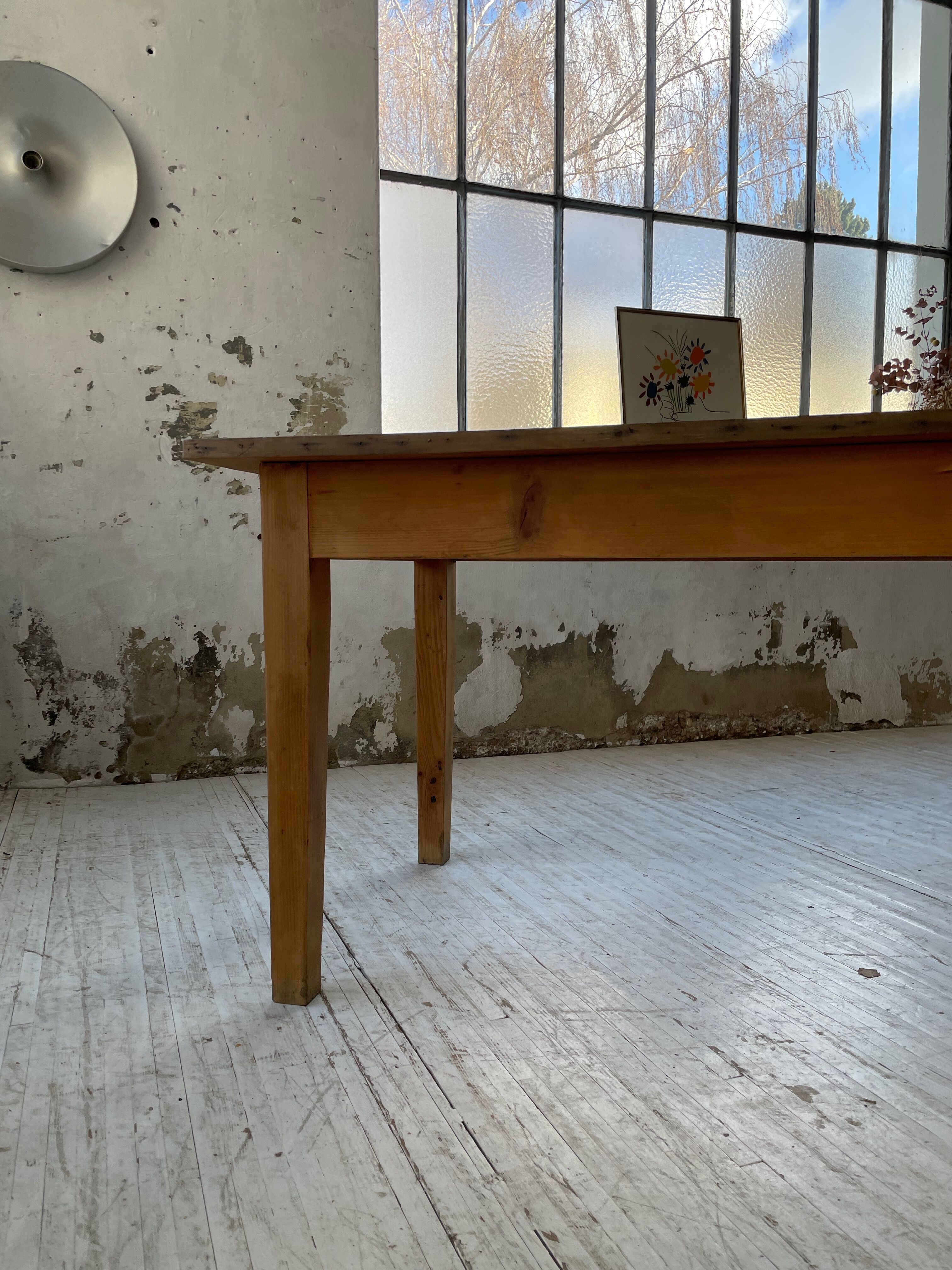Farmhouse table 2m in pine