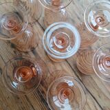 Set of 8 Rosaline wine glasses
