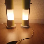 Paire de Lampe de bureau vintage