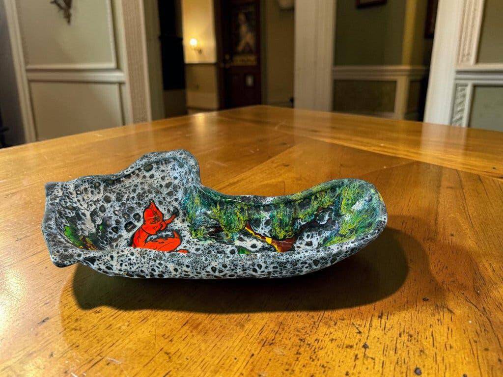 Large vintage bowl XL Vallauris Lucchesi