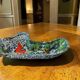 Large vintage bowl XL Vallauris Lucchesi