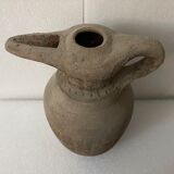 Zoomorphic pitcher with a beaked ancient Islamic ceramic birds