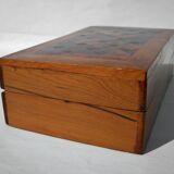 Cedar marquetry box