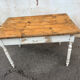 Table de cuisine rustique