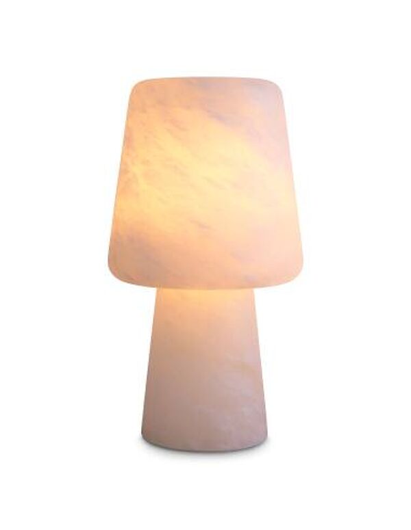 Lampe de table ''Melia'' en albâtre