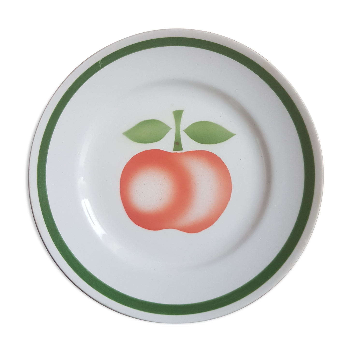 Set of 8 dessert plates wolf mill apple model