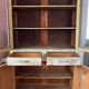 Buffet, dresser, pantry in patinated wood