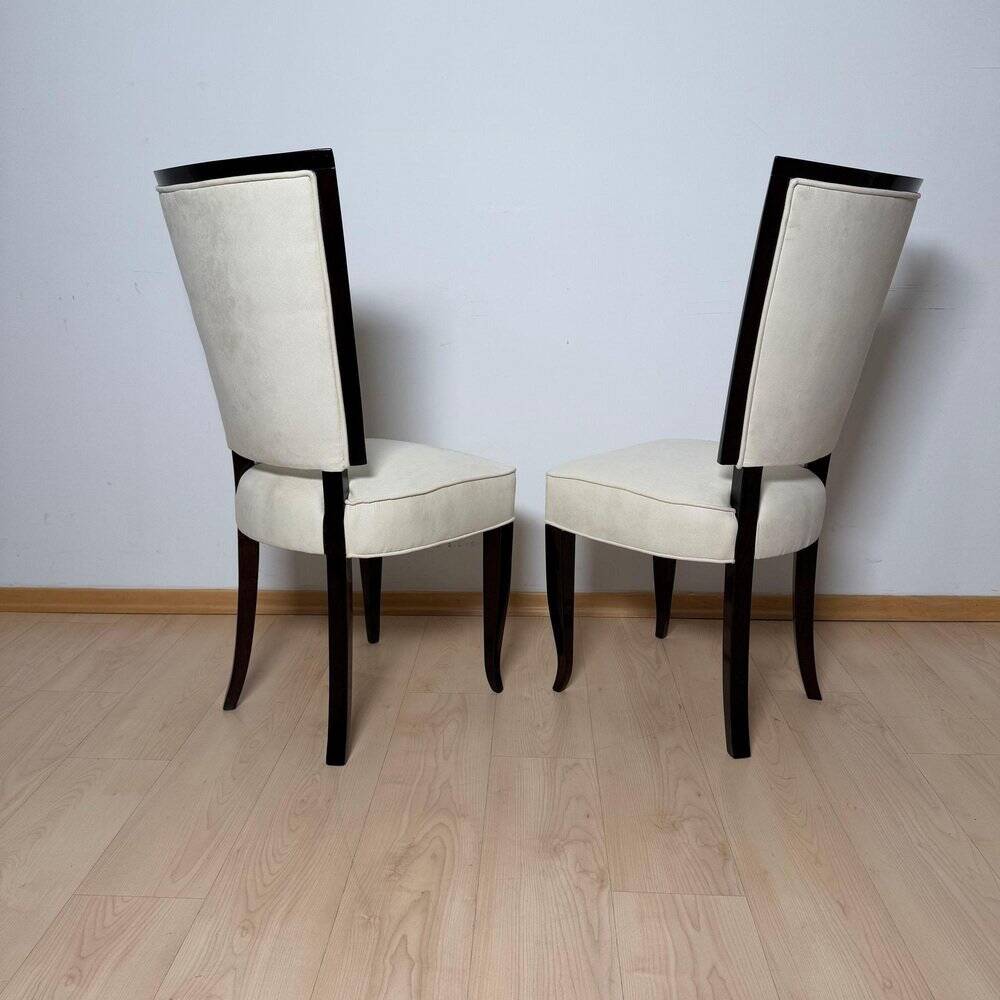 Art Deco Dining Table with Chairs, Paris, 1930, Set of 11